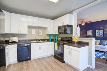 Spacious kitchen